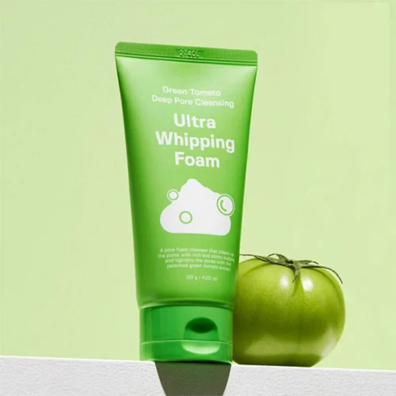 Sungboon Editor - Mousse nettoyante ultra-riche pour les pores à la tomate verte - 120g