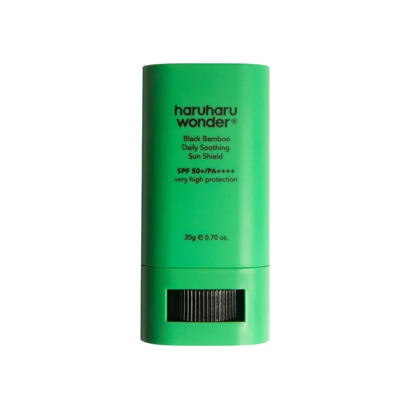 Haruharu Wonder - Stick solaire apaisant au bambou noir - 20g