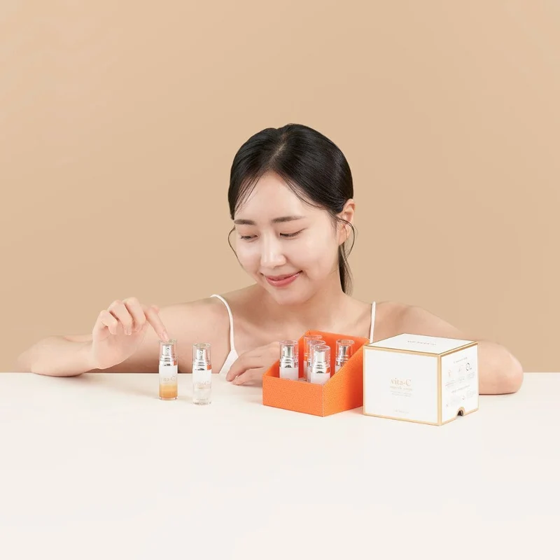 Cell Happy Co - Sérums de vitamine C pure, cure de 5 semaines