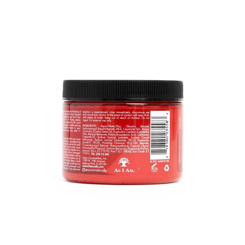 Curl Color Rouge Chaud