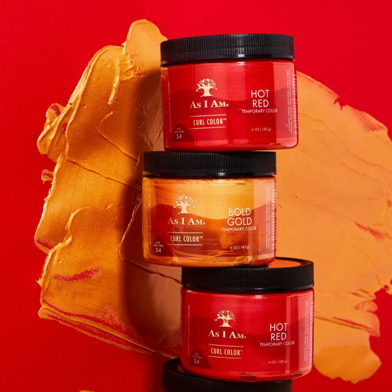 Curl Color Rouge Chaud