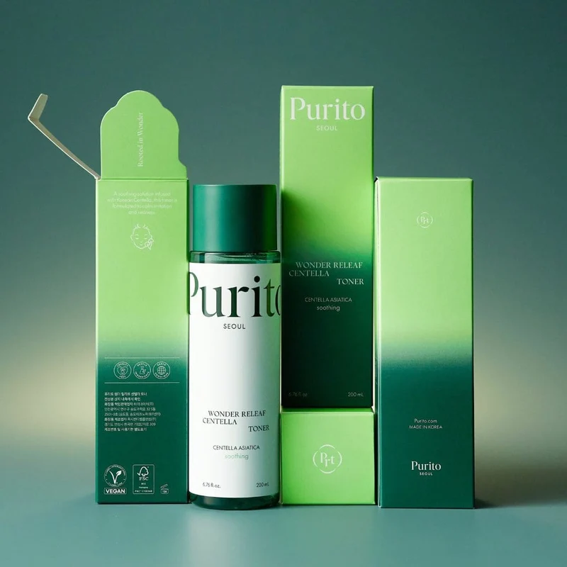 Purito SEOUL - Toner apaisant à la centella - 200ml