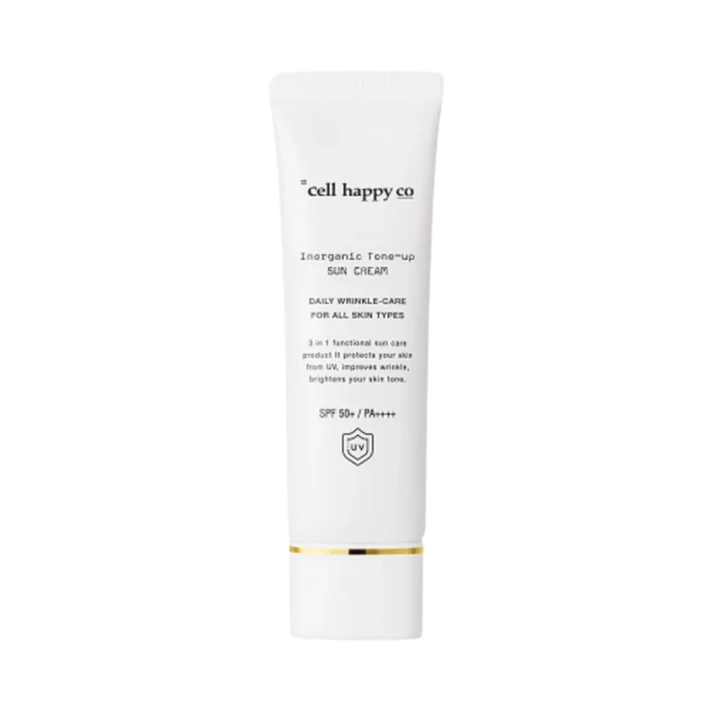 Cell Happy Co - Crème solaire hydratante et anti-rides SPF 50+ / PA++++ - 50g