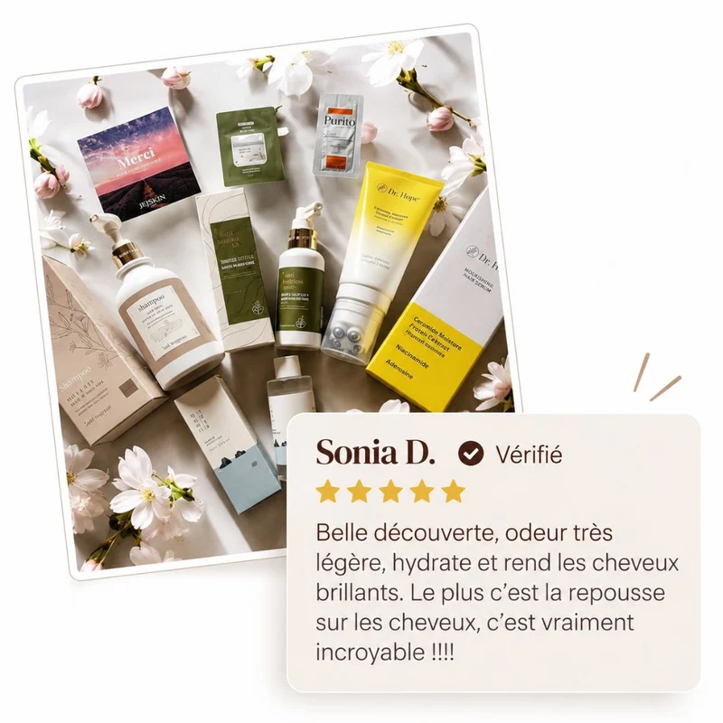 Cell Happy Co - Shampoing réparateur anti-chute de cheveux - 300ml