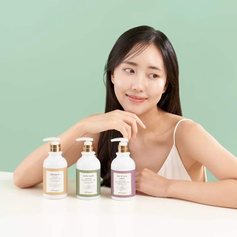Cell Happy Co - Nettoyant hydratant pour le corps à la lavande - 300ml