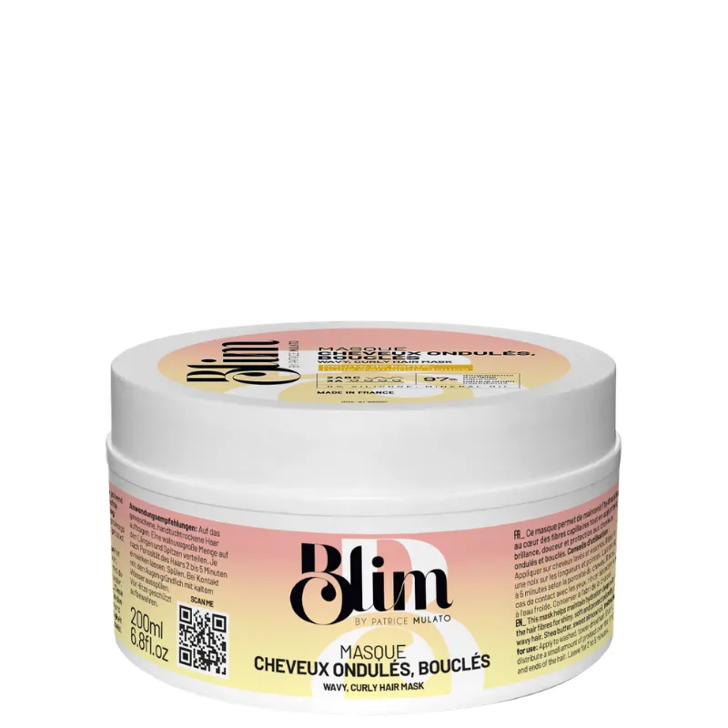 Masque Cheveux Ondulés, Bouclés - Mulato Blim