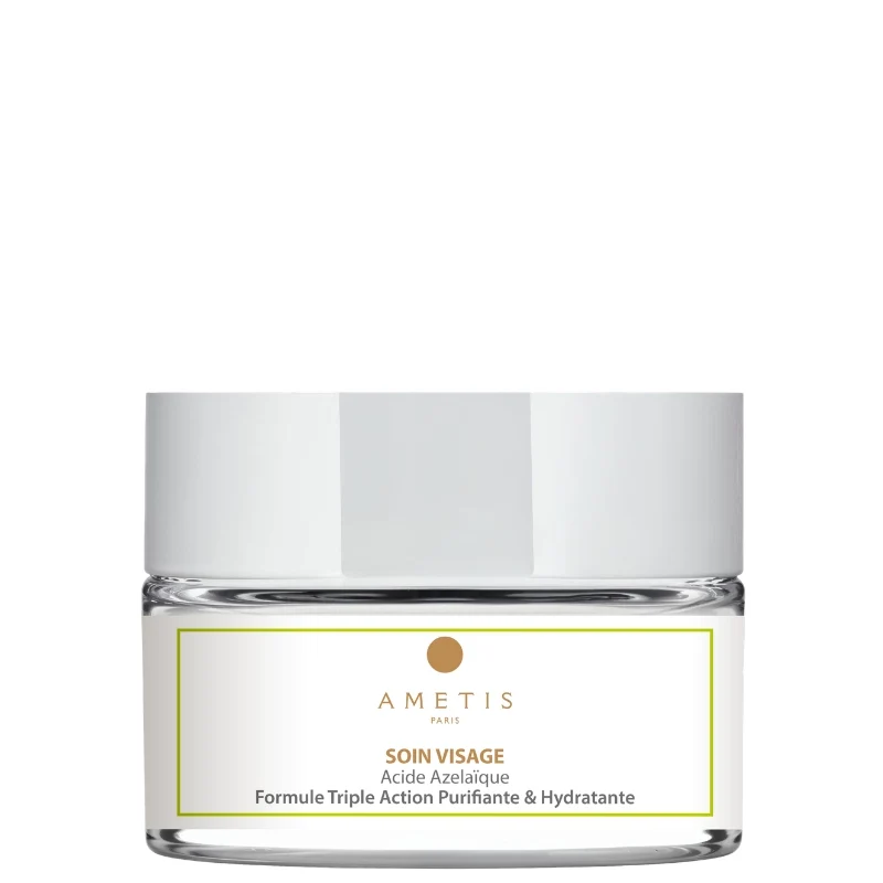 Soin Visage à l'acide Azelaïque Purifiante & Hydratante - Ametis