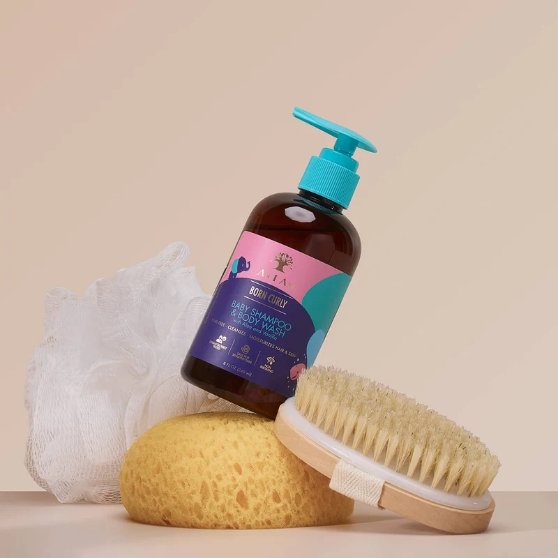Shampooing et gel douche pour bébés Born Curly