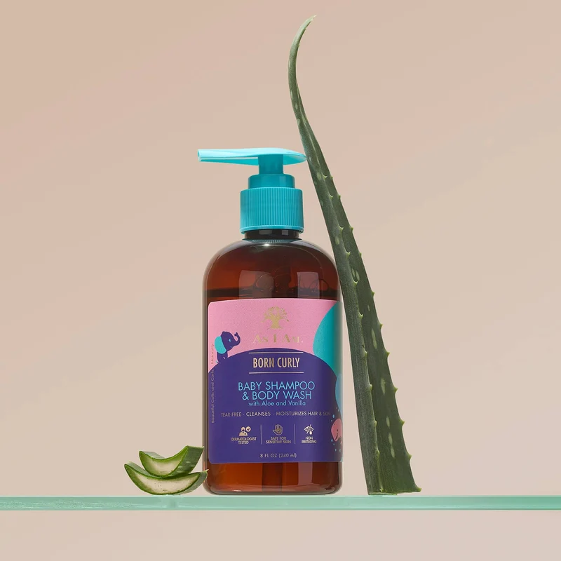 Shampooing et gel douche pour bébés Born Curly