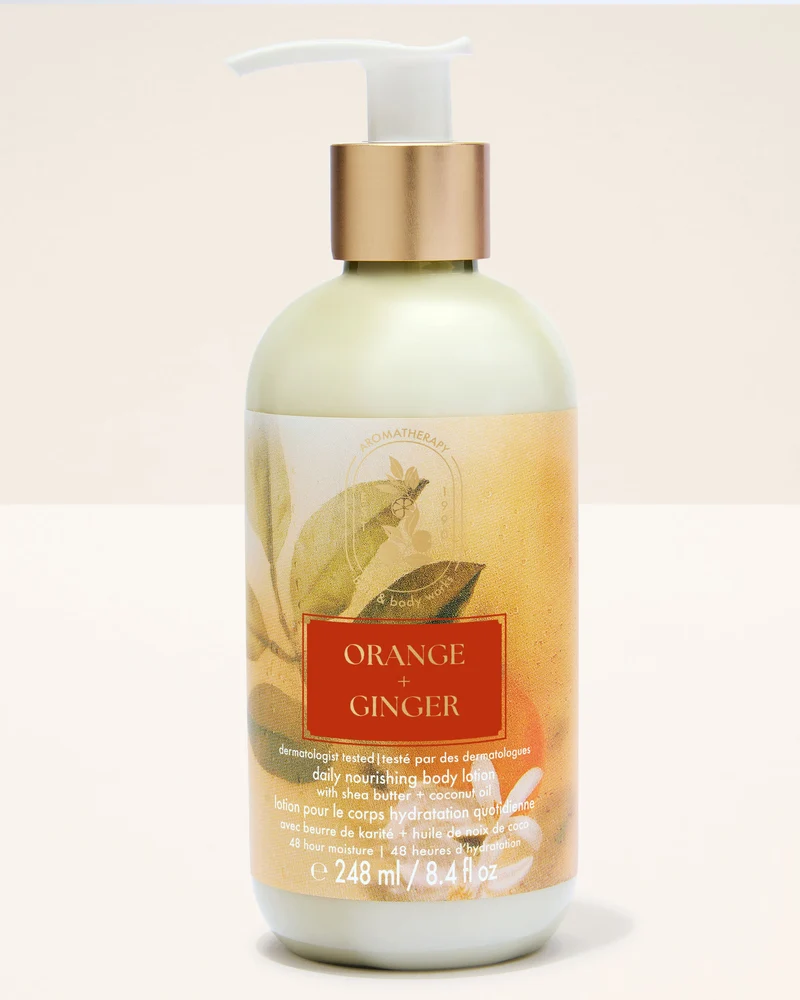 Orange Ginger Moisturizing Body Lotion