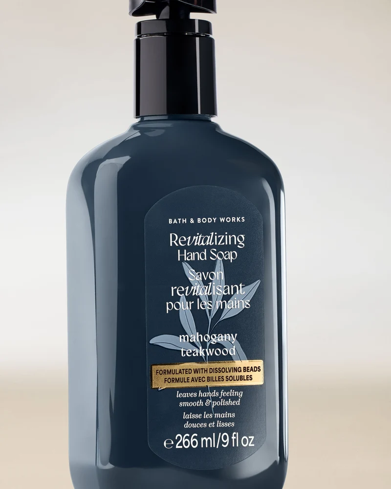 Mahogany Teakwood Revitalizing Gel Hand Soap