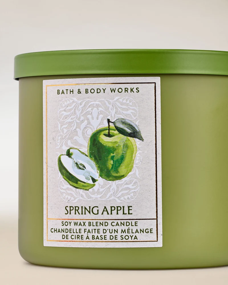 Spring Apple 3-Wick Candle