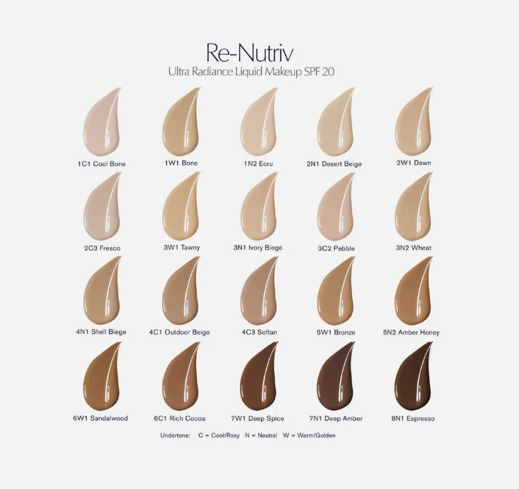 Estée Lauder - Re-Nutriv Ultra Radiance Liquid Makeup Foundation SPF20