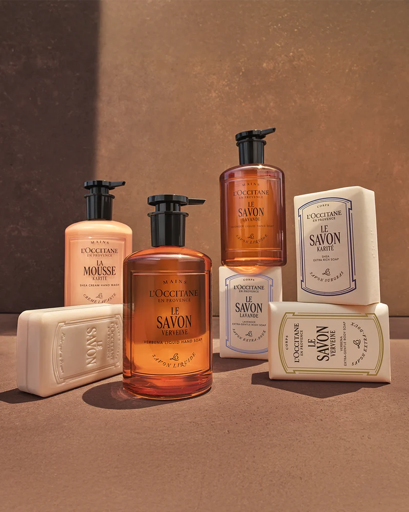 L'Occitane Savon Liquide Mains Verveine (flacon en verre)