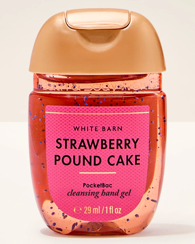 Strawberry Pound Cake PocketBac Cleansing Hand Gel