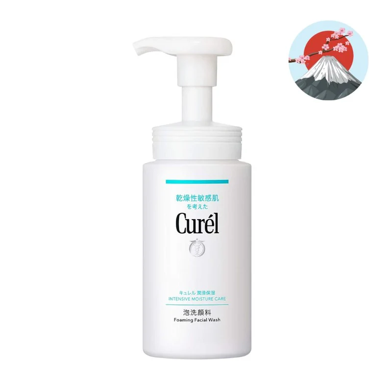 Curel - Mousse nettoyante intense et hydratante - 150ml