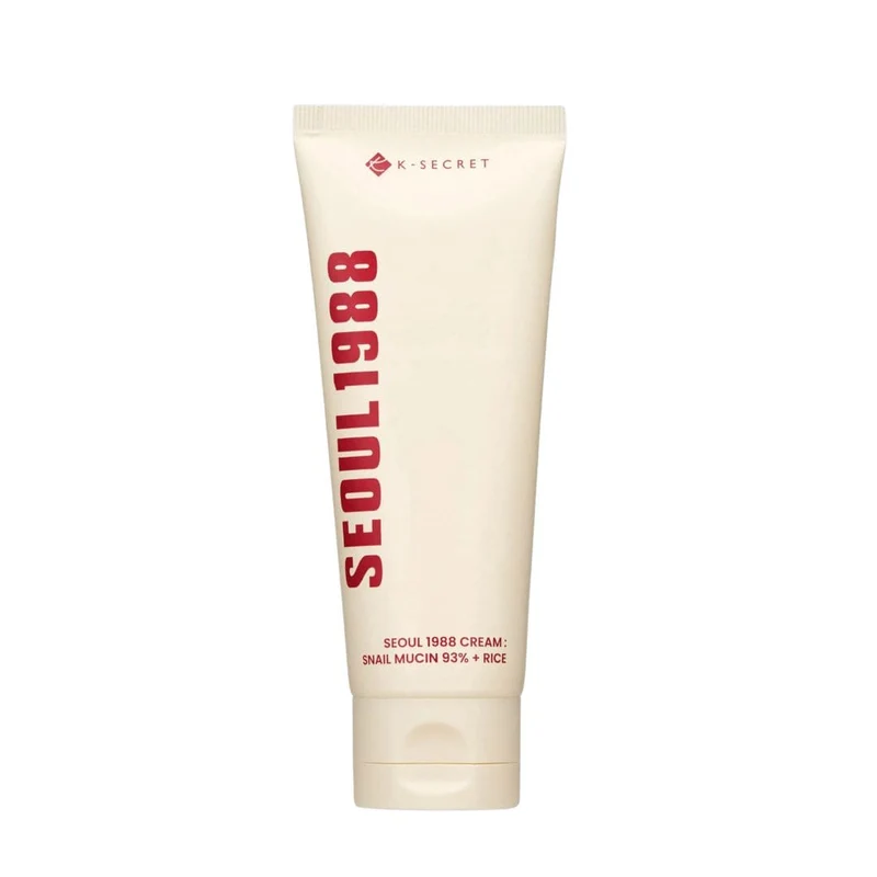 K-Secret - Crème hydratante SEOUL 1988 : Mucine d'escargot 93% + Riz - 100ml