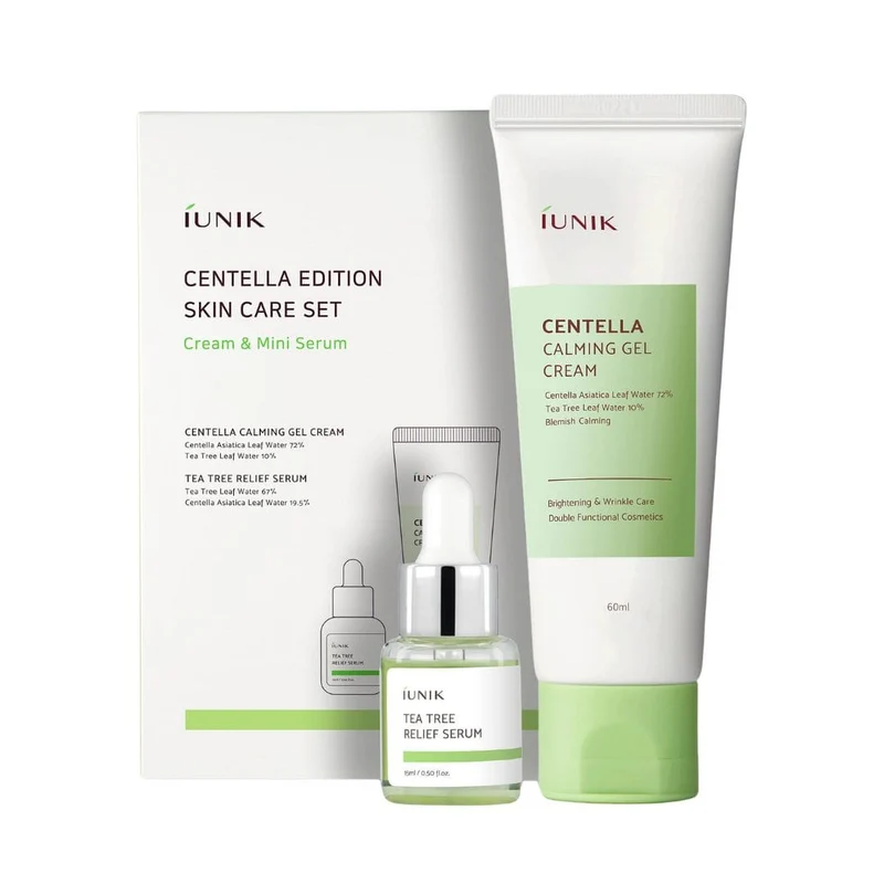 iUNIK - Coffret de soins pour le visage à la Centella