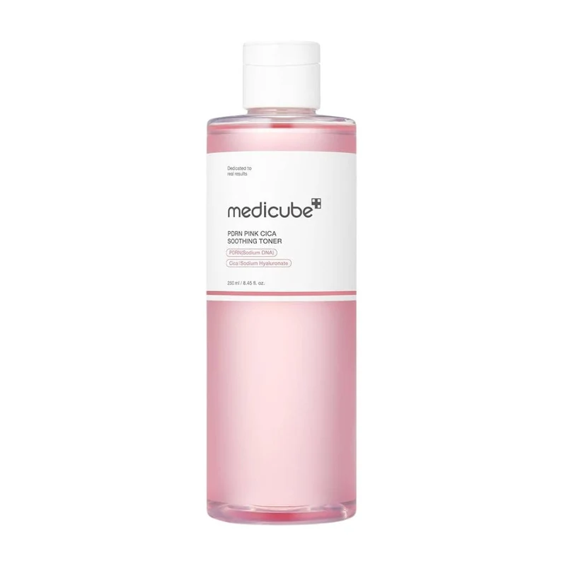 Medicube - Toner apaisant à la rose, PDRN et Cica - 250ml