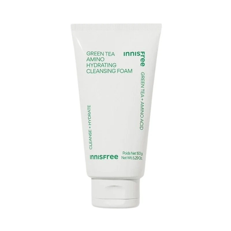 Innisfree - Mousse nettoyante aux Acides Aminés et au thé vert – 150ml