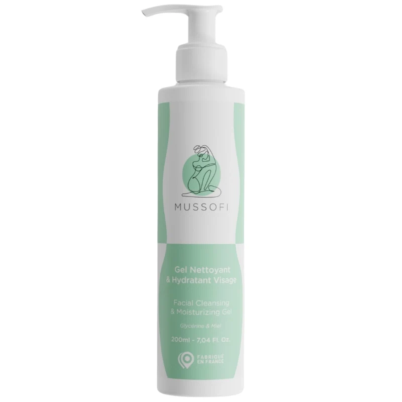 Gel Nettoyant et Hydratant Visage - Mussofi