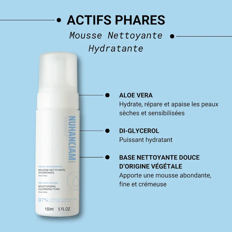 Mousse Nettoyante Hydratante - Nuhanciam