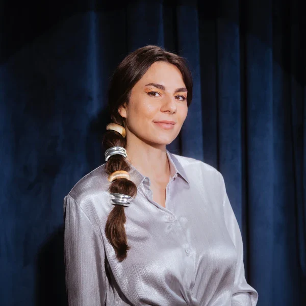 Elastique Cheveux Métal Doré / Argenté - Invisibobble