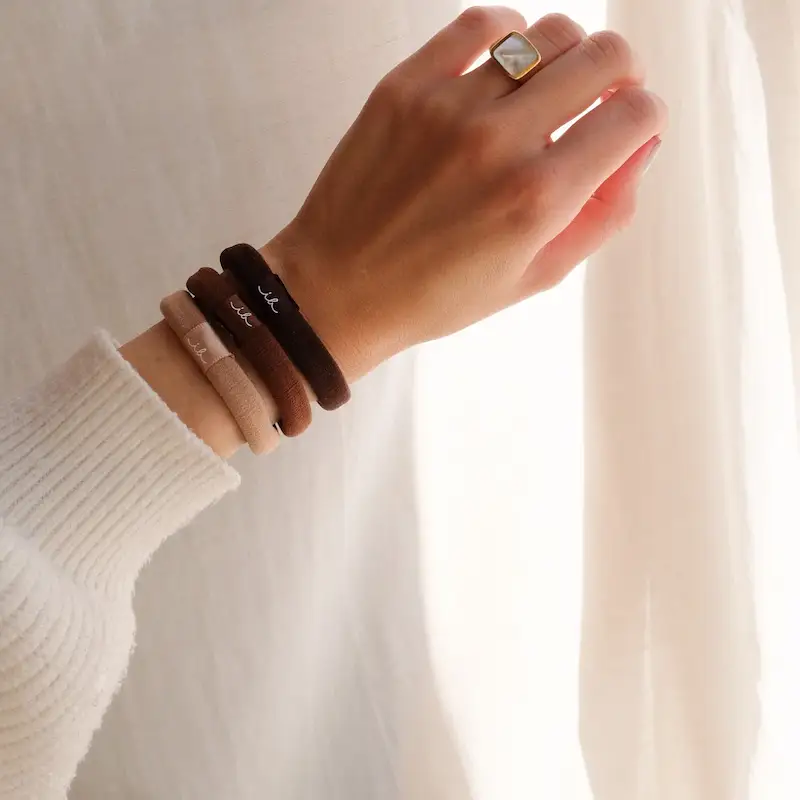 Élastiques Epais Mocha X5 - Invisibobble