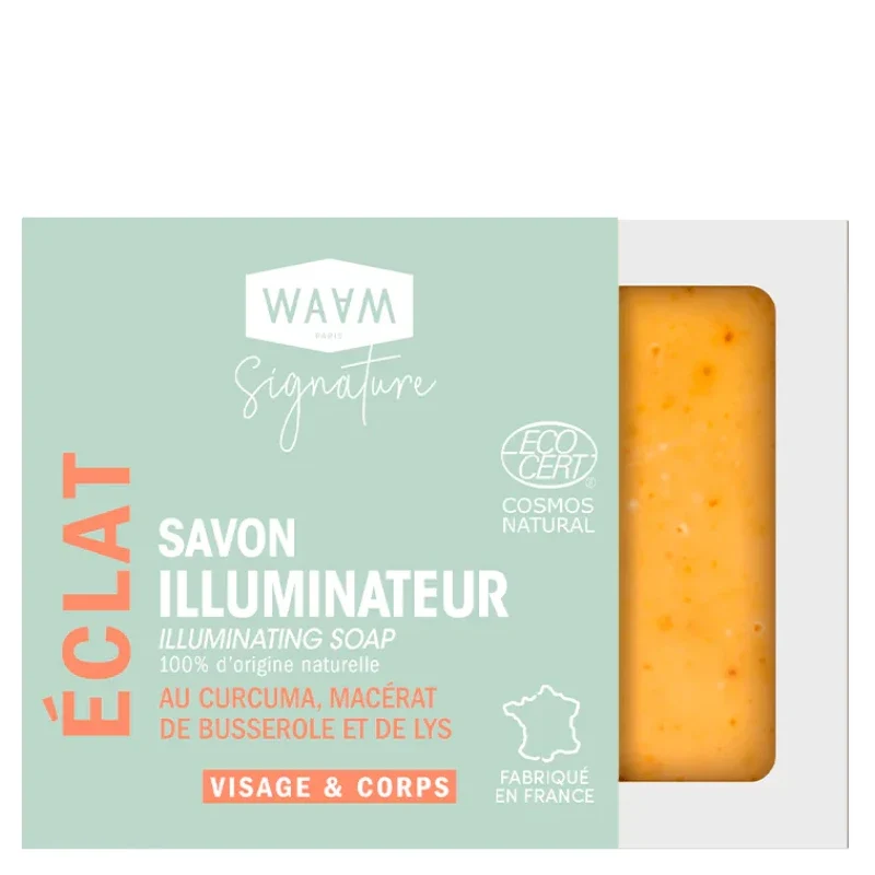 Savon Illuminateur au Curcuma - WAAM Signature