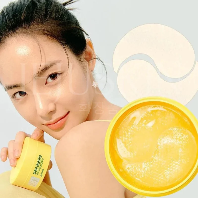 Goodal - Patchs en gel pour le contour des yeux à la vitamine C et mandarine verte - 60 patchs