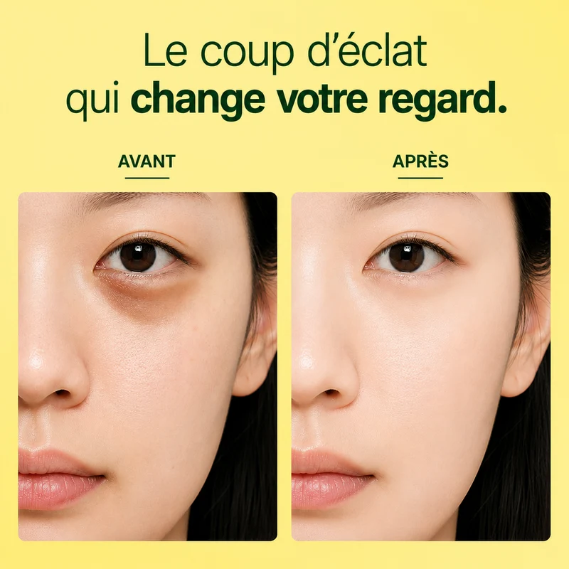 Goodal - Patchs en gel pour le contour des yeux à la vitamine C et mandarine verte - 60 patchs
