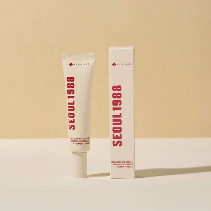 K-Secret - Crème pour les yeux SEOUL 1988 Rétinal Liposome 4% + fève fermentée - 30ml