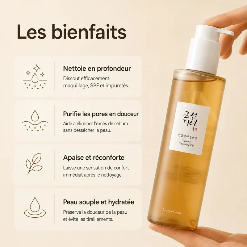 Beauty of Joseon - Huile nettoyante au ginseng - 210ml