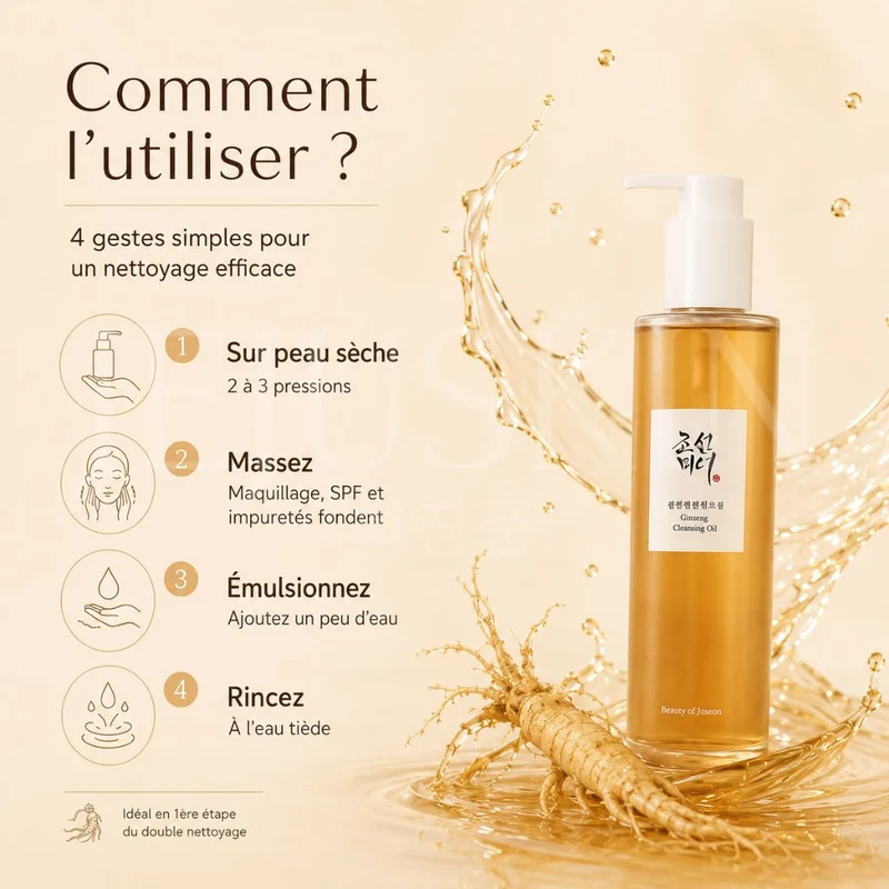Beauty of Joseon - Huile nettoyante au ginseng - 210ml