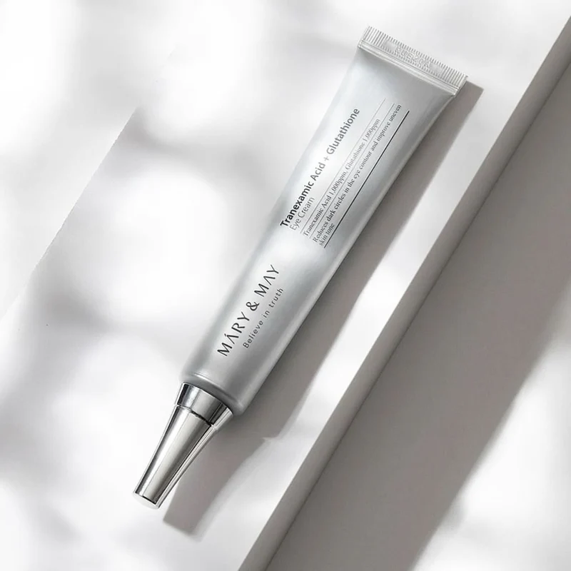 Mary&May - Crème contour des yeux à l’acide Tranexamique et au Glutathion - 30g