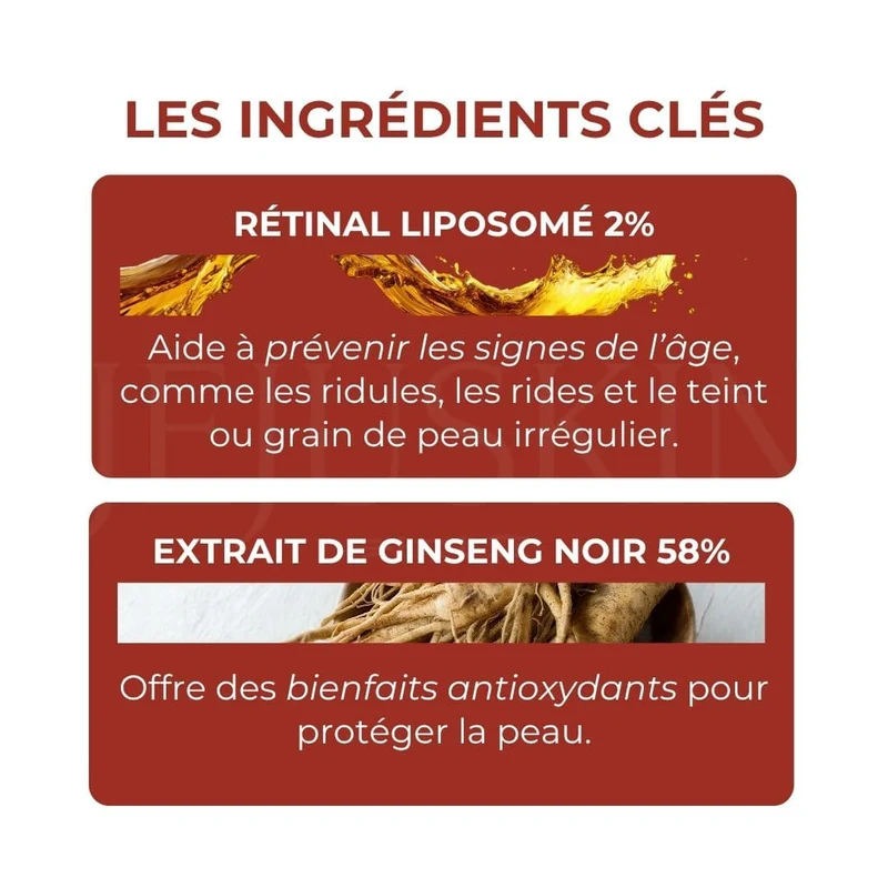 K-Secret - Sérum SEOUL 1988 Rétinal Liposome 2% + Ginseng Noir - 30ml