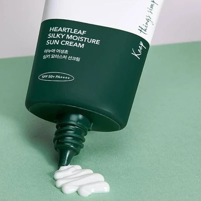 Anua - Crème solaire hydratante Heartleaf - 50ml