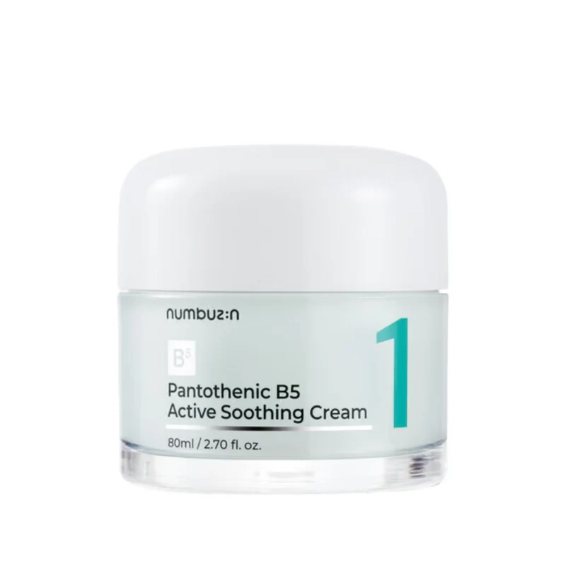 Numbuzin - Crème apaisante Active N°1 à la Pro-Vitamine B5 - 80ml