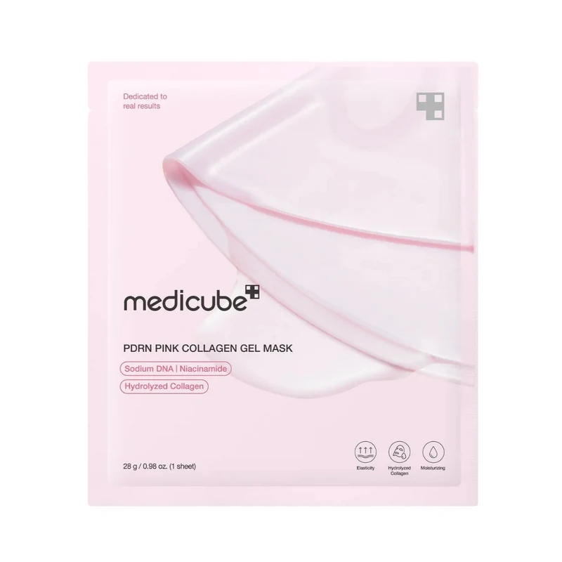 Medicube - Masque en gel au collagène rose PDRN
