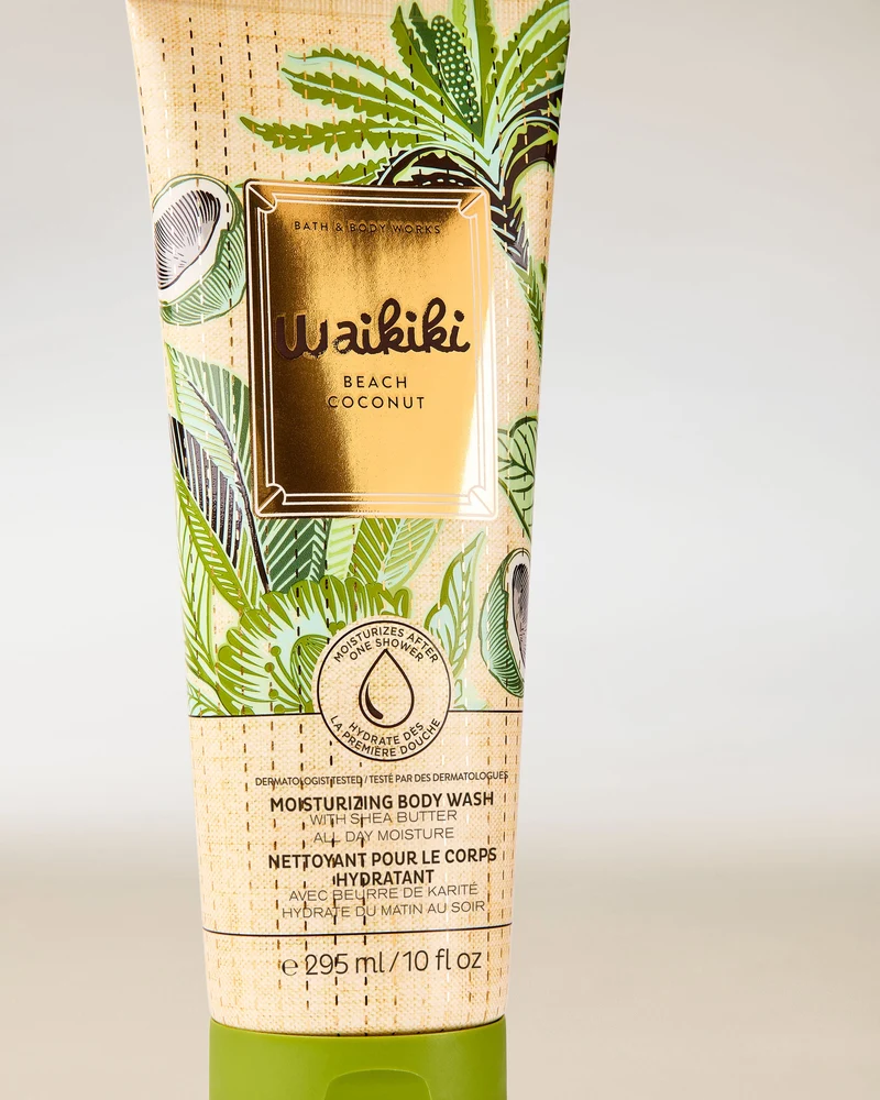 Waikiki Beach Coconut Moisturizing Body Wash