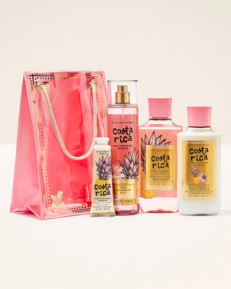 Pink Pineapple Sunrise Gift Set