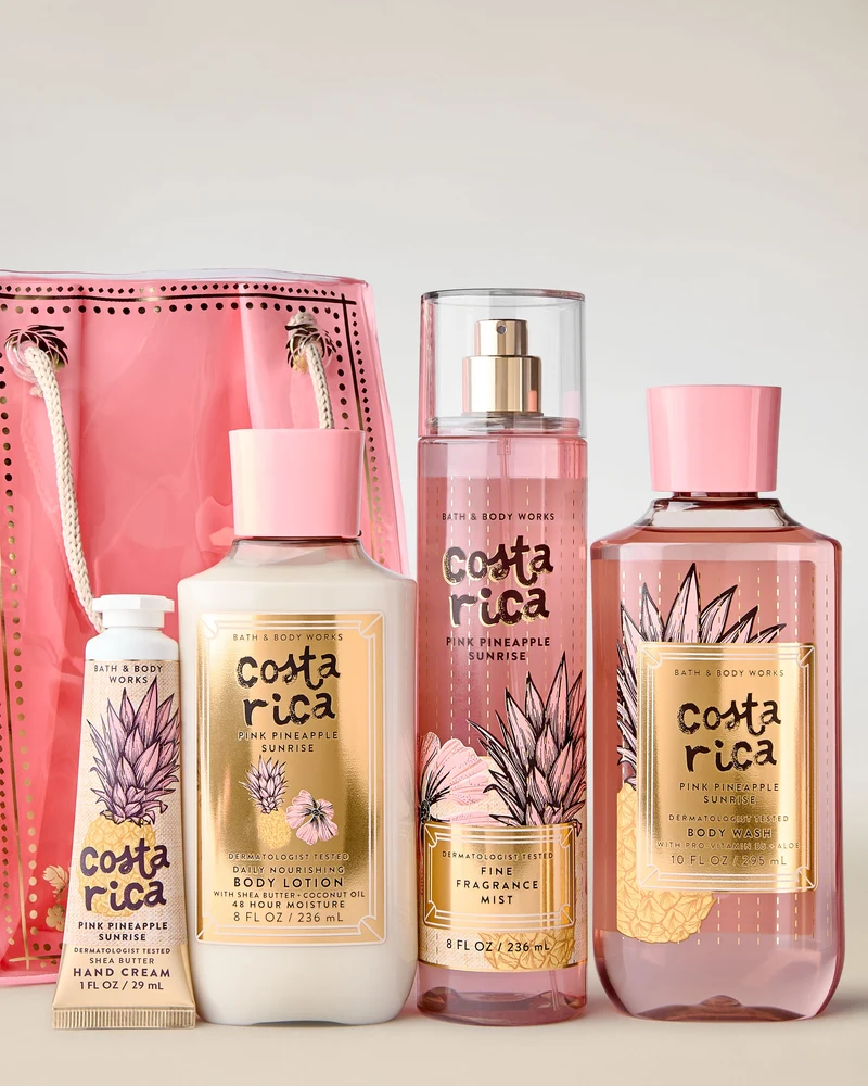 Pink Pineapple Sunrise Gift Set