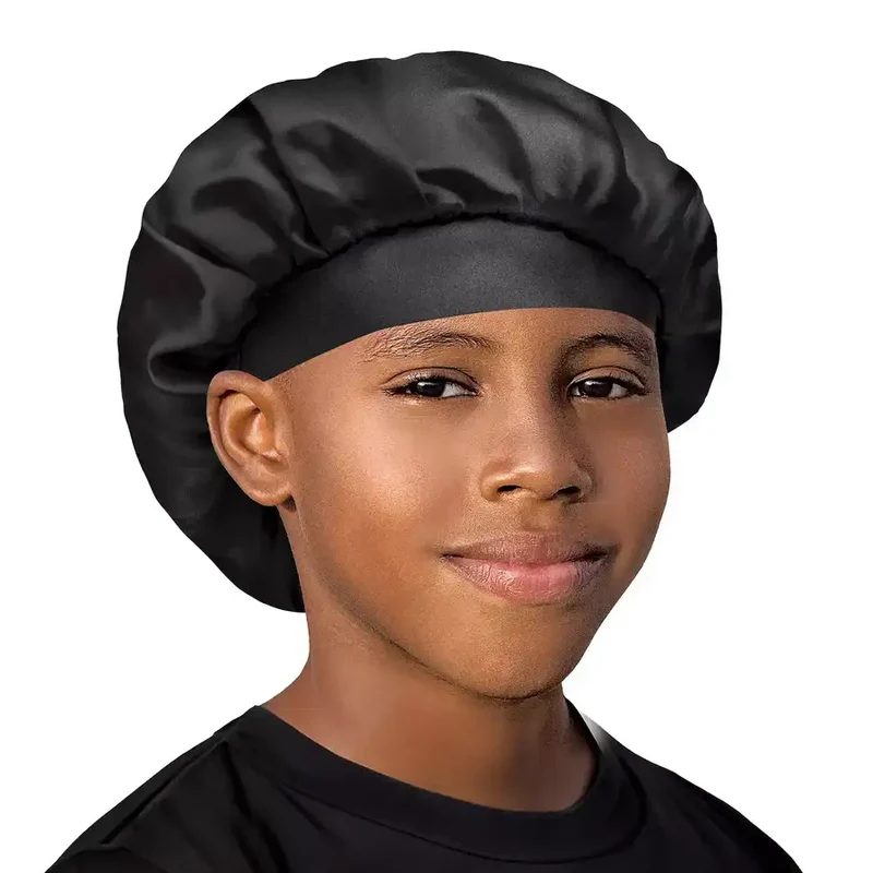 Bonnet en Satin Enfant Prince Cap - Wavenforcer