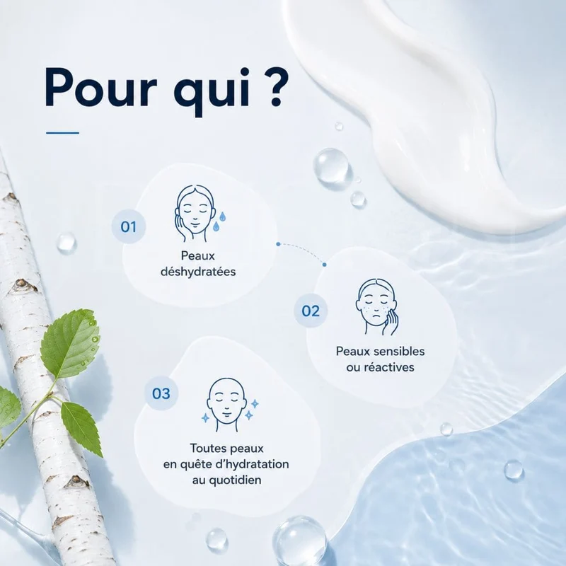 Round Lab - Crème hydratante régénérante au jus de bouleau - 80ml