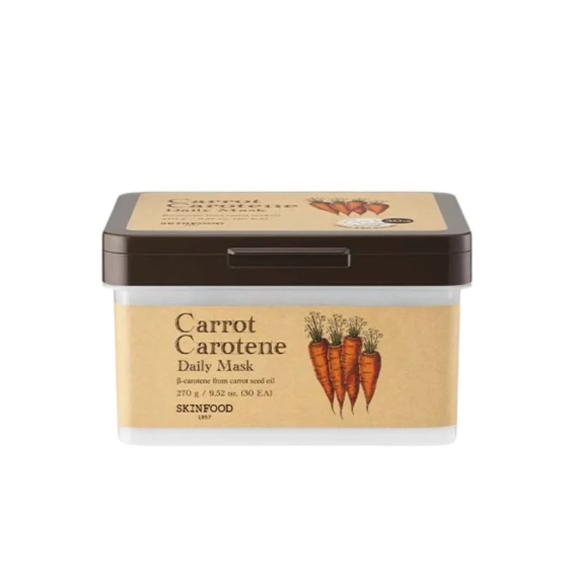Skinfood - Masque hydratant et apaisant, carotte et carotène - 30 masques