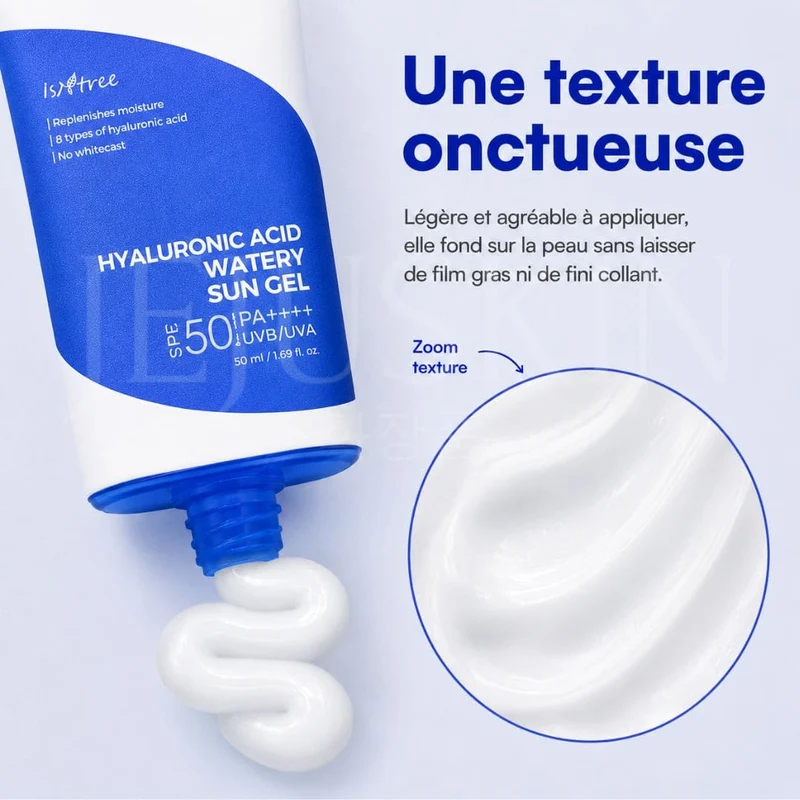 Isntree - Gel solaire hydratant à l'acide hyaluronique - 50ml