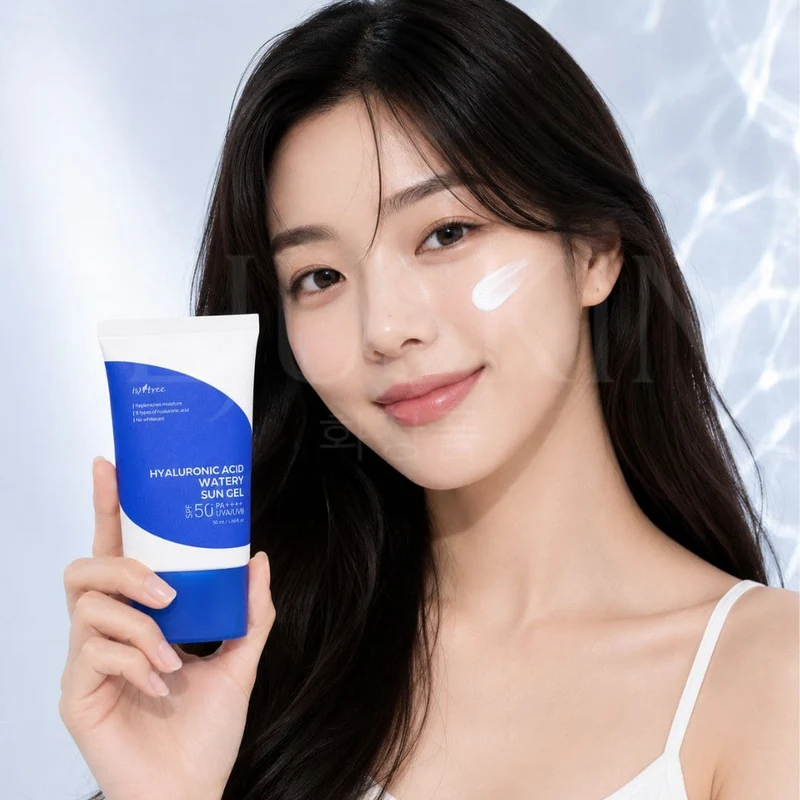Isntree - Gel solaire hydratant à l'acide hyaluronique - 50ml