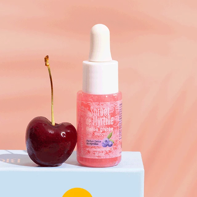 Gelée Givrée Visage sorbet de Myrtille