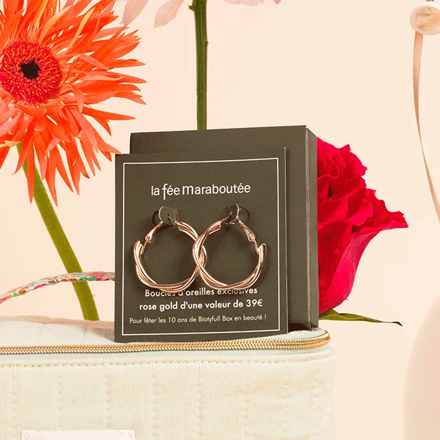 Boucles d'Oreilles Exclusives Rose Gold