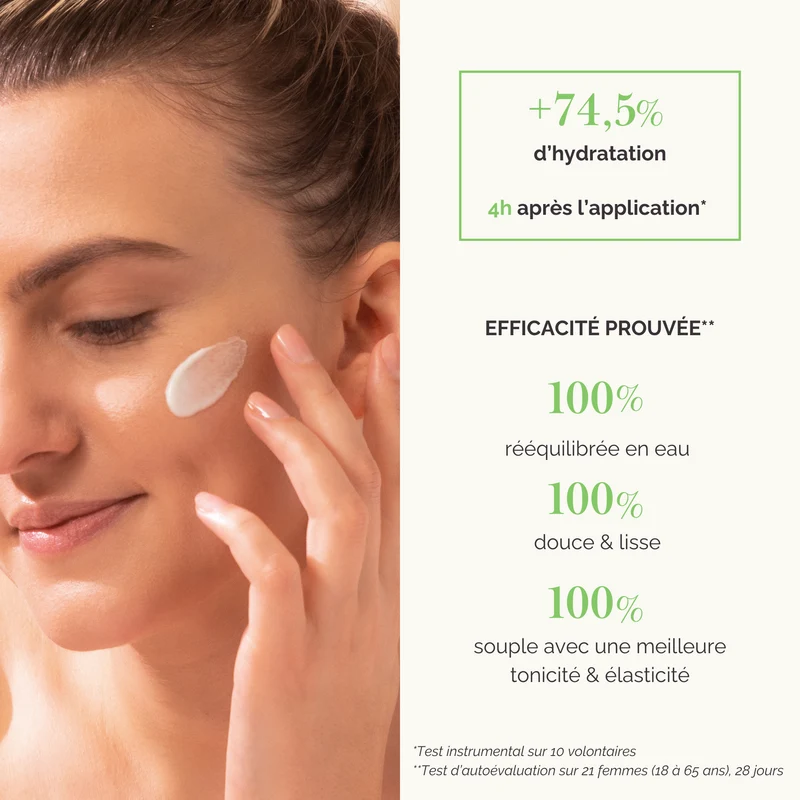 Crème Hydratante Acide Hyaluronique & Niacinamide - Source d'Eau 50 ml